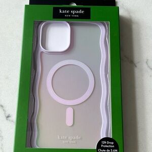 kate spade iPhone 16 Plus Opal Irredescent MagSafe-Ready Phone Case